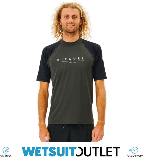 Rip Curl Shockwaves Relaxed Rashguard – UV-Shirt Für Strand & Sport